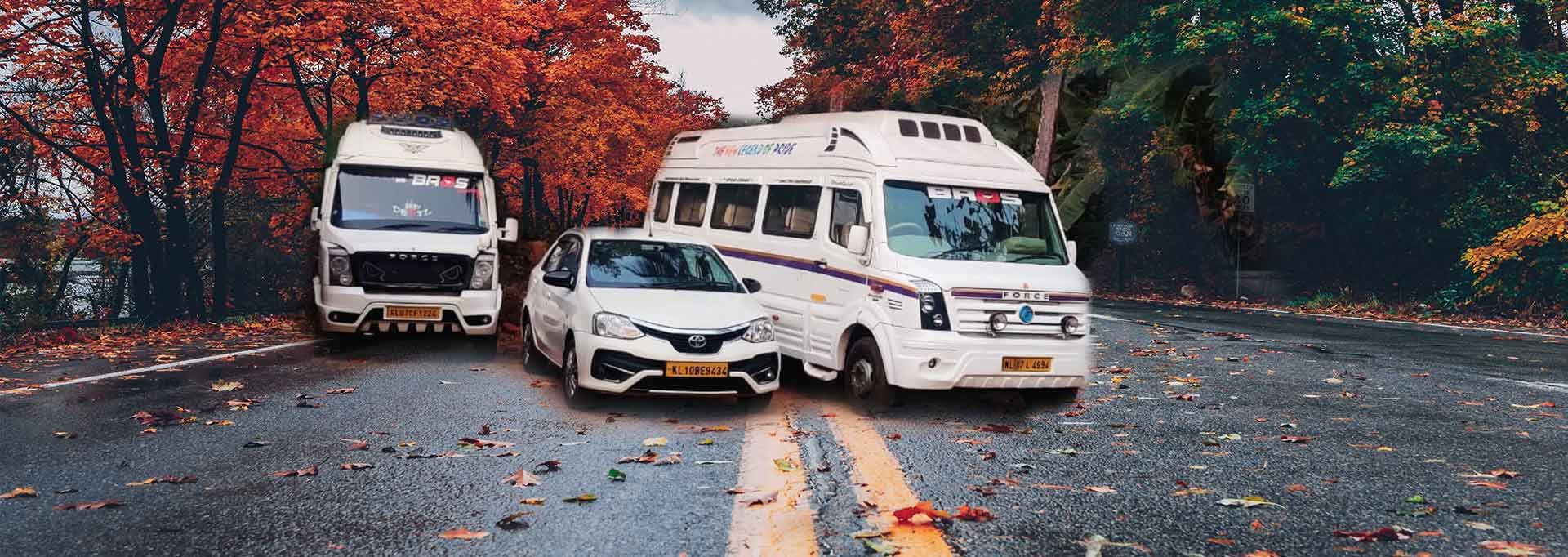 Outstation Taxi Services from Calicut